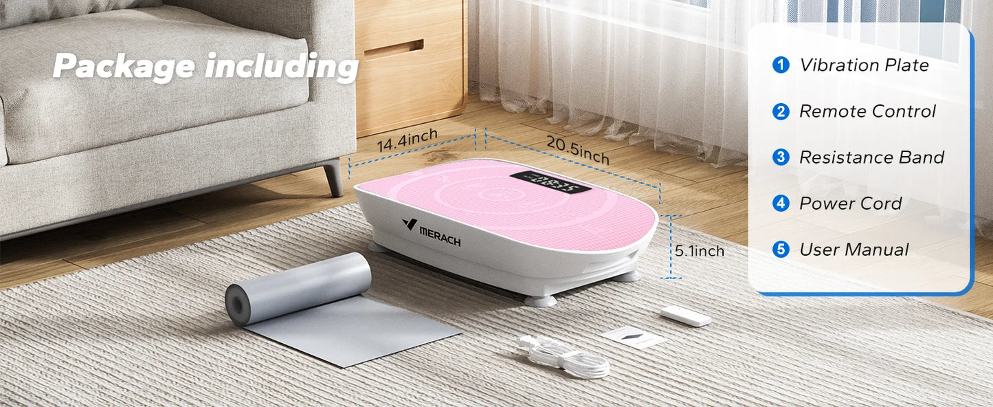 Fitness plate-forme vibrante brûle graisse