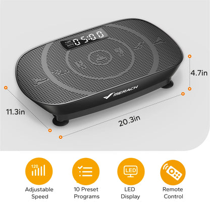 Fitness plate-forme vibrante brûle graisse