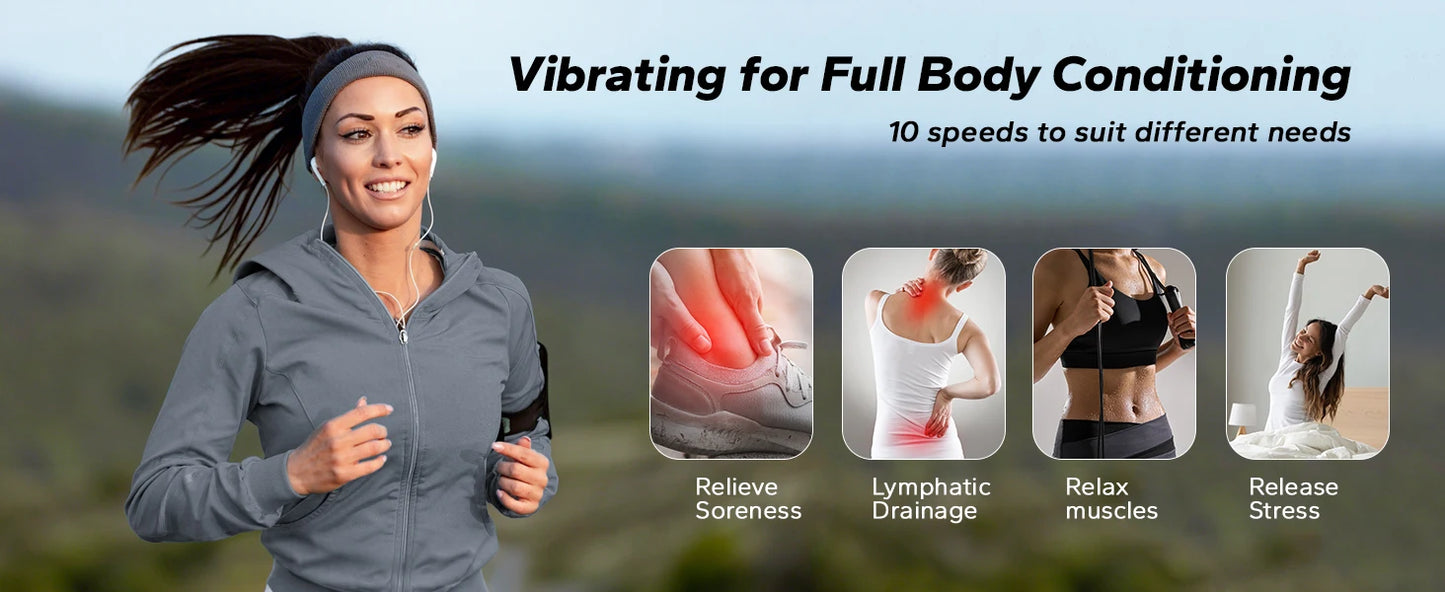 Fitness plate-forme vibrante brûle graisse