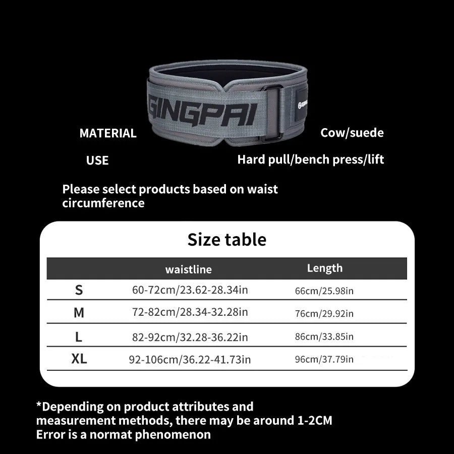 Gym fitness sport ceinture powerlifting